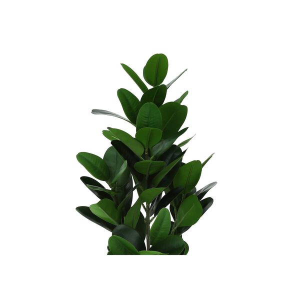 Black Green 28-Inch Indoor Faux Fake Floor Potted Real Touch Artificial Plant, image 5